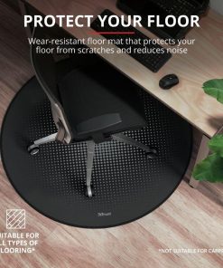 Accesoriu scaun gaming Trust Mika Round Floor Mat - imagine 2