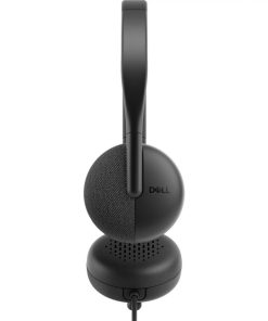 Casti Head-band DELL WH3024, Wired, noise-canceling, Negru - imagine 4