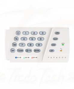 Tastatura Led Paradox, cablata pentru 10 zone, 7 taste active