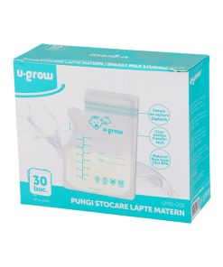 Pungi stocare lapte matern 30buc UMB-001, U-Grow - imagine 2
