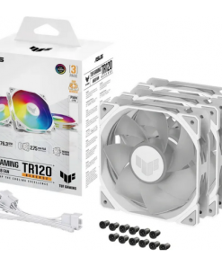 Ventilator Carcasa ASUS TUF GAMING TR120 ARGB REVERSE 3IN1 White, - imagine 6