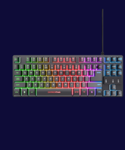 Kit Wired tastatura si mouse Trust GXT 798, negru - imagine 2