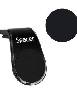 Suport auto Spacer pentru smartPhone, fixare in grilaj bord, prindere - imagine 4