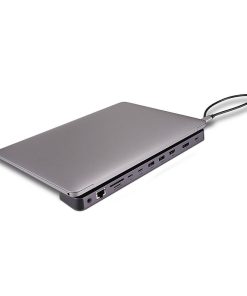 Docking station LINDY DST-Mini XT 810, USB Type-C, 15W, Negru, - imagine 3