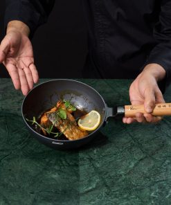 TIGAIE WOK+CAPAC 20X7 CM, RIKITO WATANABE, SAMURAI GOURMET, COOKING - imagine 9