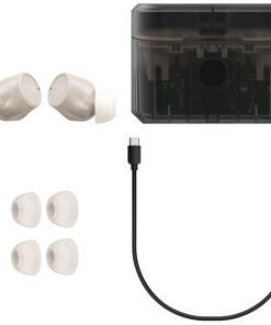 Casti In-ear HyperX Cirro Buds Pro, Wireless, noise-canceling, Bej - imagine 3