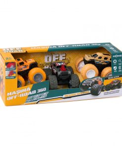 SET 3 MASINI OFF-ROAD-360 DE GRADE, MOMKI