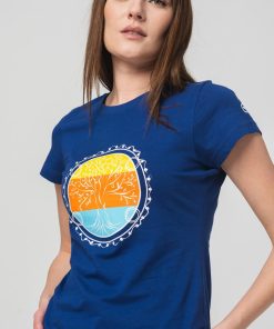TRICOU  ROATA FAMILIE FEMEI   ROYAL BLUE-XS - imagine 2