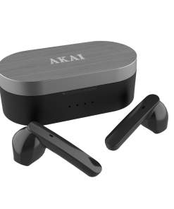 Casti In-ear AKAI BTE-J10B, Wireless, Negru - imagine 2