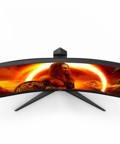 Monitor Gaming AOC CU34G2XE/BK, 34", 3440 x 1440 pixeli, Black, - imagine 5