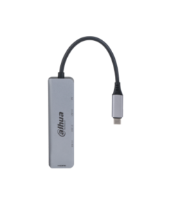Hub USB DAHUA TC35 USB-C, 5 porturi, HDMI, Gri