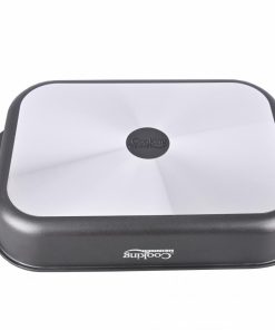 TAVA ALUMINIU CU ACOPERIRE CERAMICA 39.5x26 CM, DARK LINE, COOKING - imagine 4