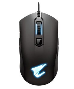 Mouse Gaming GIGABYTE AORUS M4, 6400 dpi, negru - imagine 4