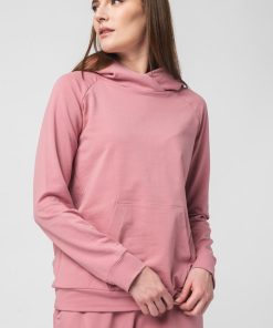 HANORAC COTON RAGLAN FEMEI PINK-XS - imagine 3