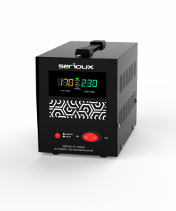 Stabilizator de tensiune Serioux Relay 101-1500VA, putere 1500VA/900W, tip releu,