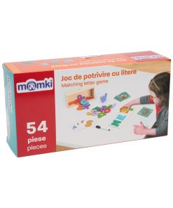 JOC DE POTRIVIRE CU LITERE, 54 DE PIESE, MOMKI - imagine 2