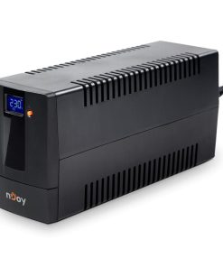 UPS nJoy Horus Plus 600, 600VA/360W, Afisaj LCD cu ecran - imagine 2
