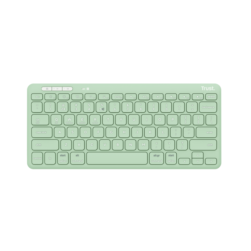 Tastatura TRUST Lyra, Wireless, Verde - imagine 3