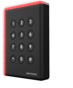 Cititor card cu tastatura Hikvision DS-K1108AMK, citeste carduri Mifare 13.56