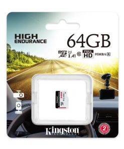 Card de Memorie Micro SDXC Kingston High Endurance, 64GB, Adaptor - imagine 2