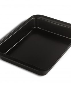 TAVA CUPTOR TEFLON 37.5X25.5X5 CM, VANORA HOME