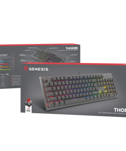 Tastatura Mecanica Gaming Genesis Thor 303, RGB, USB, negru - imagine 8