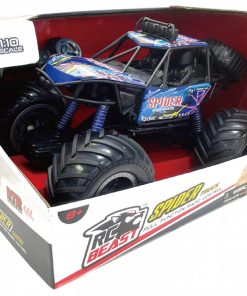 MASINUTA CU TELECOMANDA BIG FOOT, SCARA 1/10, 44CM, ALBASTRU - imagine 2