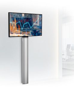 Stand perete B-Tech 39-75" 70kg 2m, negru - imagine 4