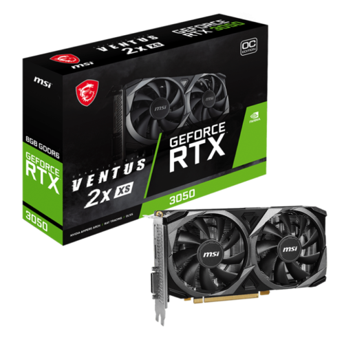 Placa Video MSI GeForce RTX™ 3050 VENTUS 2X XS 8G