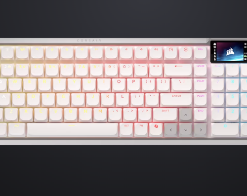 Tastatura Mecanica Gaming Corsair VANGUARD AIR 99 WH, RGB, Wireless,