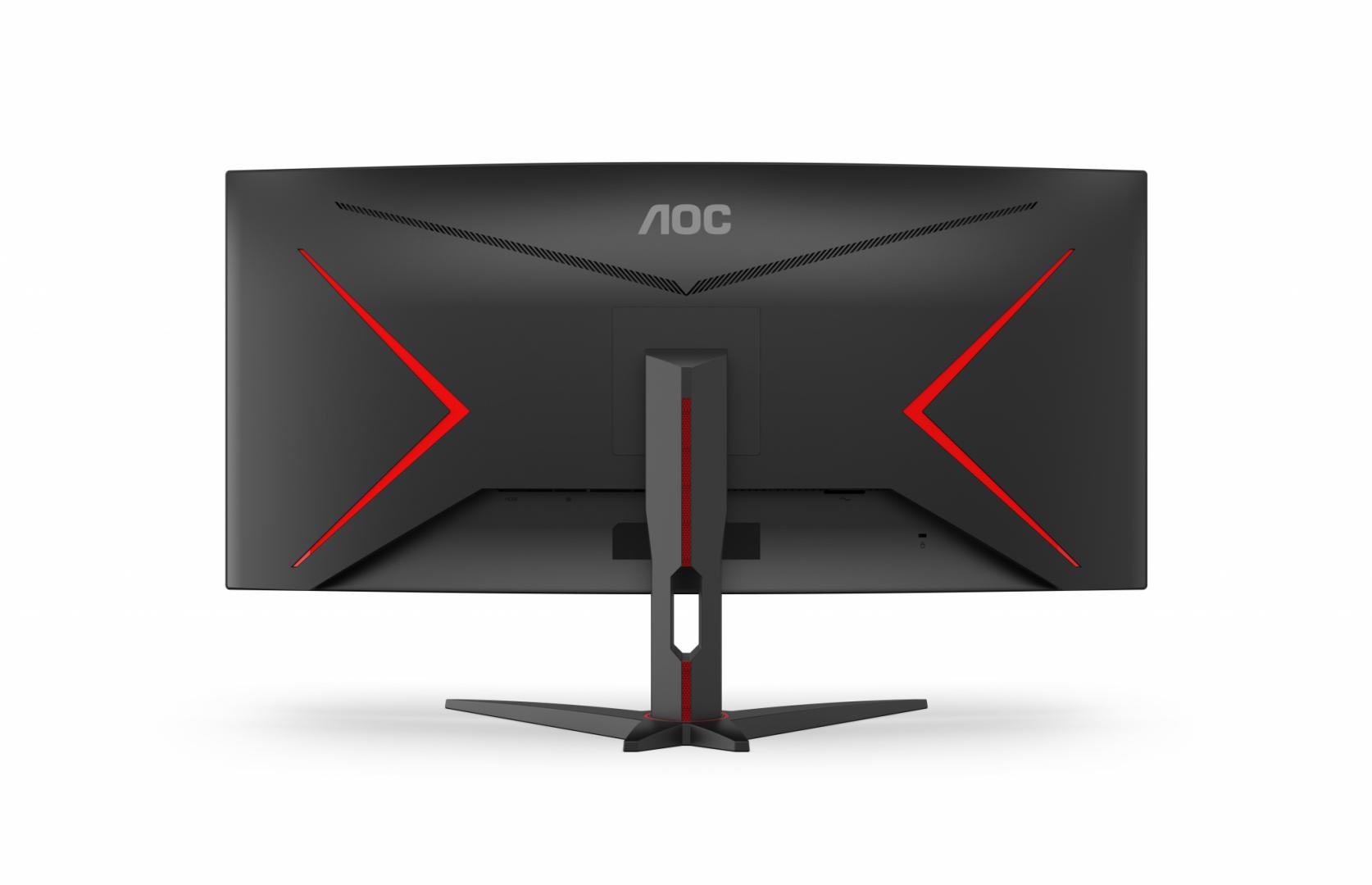 Monitor Gaming AOC CU34G2XE/BK, 34", 3440 x 1440 pixeli, Black, - imagine 11