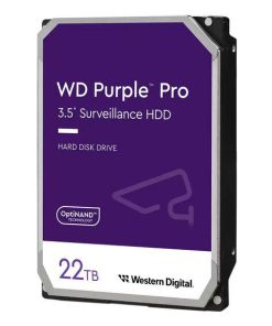 HDD Surveillance WD Purple Pro, 22TB, 7200RPM, 512MB, SATA III