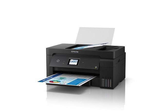 Multifunctional inkjet color CISS Epson L14150, dimensiune A3+ (Printare, Copiere,
