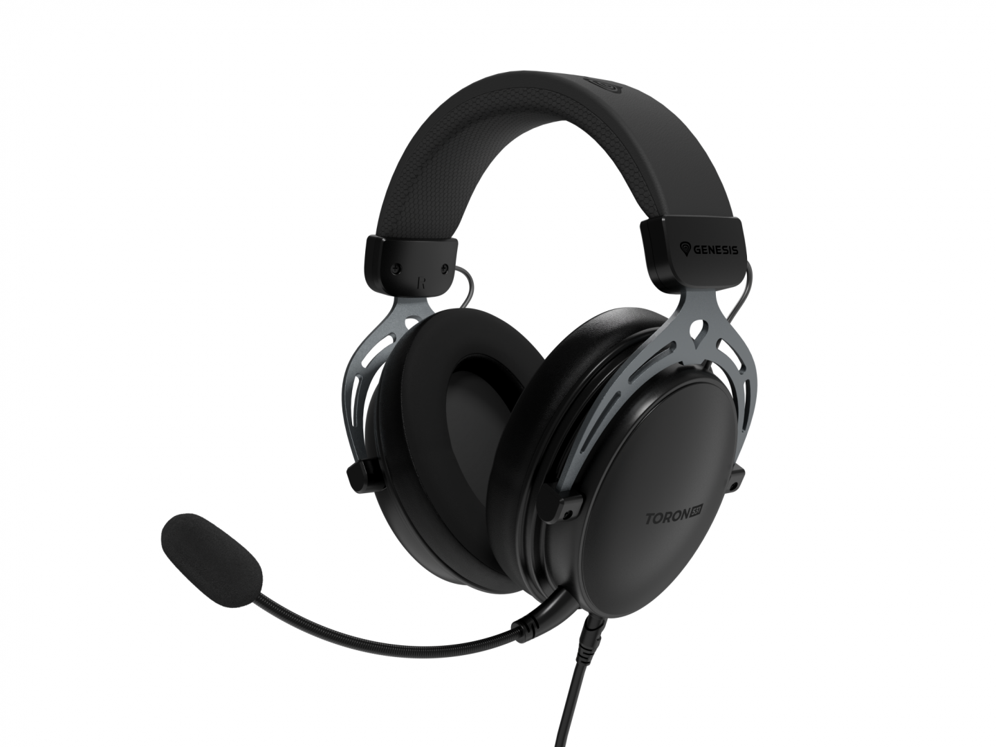 Casti Gaming Head-band Genesis TORON 531, Wired, Noise-canceling, Negru