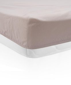 CEARCEAF PAT CU ELASTIC 90X200 CM CREM