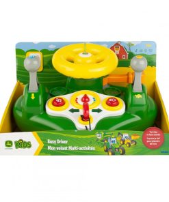 VOLAN DE JUCARIE CU LUMINI SI SUNETE, JOHN DEERE - imagine 4