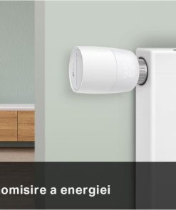 TP-LINK KE100, Termostat smart wireless pentru calorifer, 2.4 GHz Wi-Fi, - imagine 4