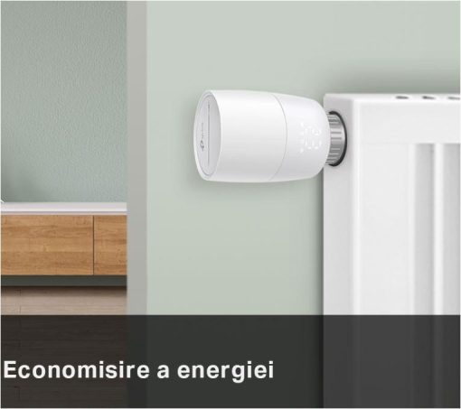 TP-LINK KE100, Termostat smart wireless pentru calorifer, 2.4 GHz Wi-Fi, - imagine 5