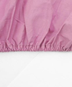 CEARCEAF PAT CU ELASTIC 140X200 CM ROZ - imagine 3