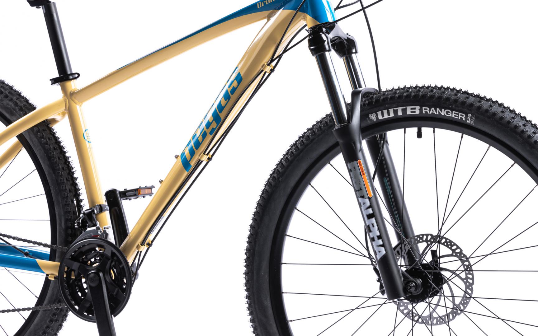 Bicicleta MTB Pegas DRUMET M 29'' GALBEN LAGUNA - ALBASTRU - imagine 6