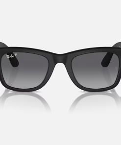 Ray-Ban Meta Wayfarer AI Glasses Matte Black/Polar Gradient Graphite (Large)