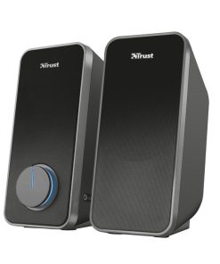 Boxe Stereo Trust Arys 2.0 Speaker Set, 28W, negru