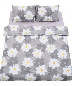 Lenjerie dubla 100% bumbac,4 piese, Eli