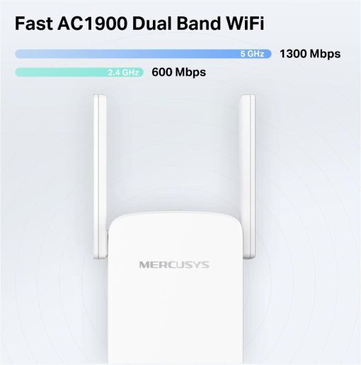 Wi-Fi Range Extender Mercusys AC1900 ME50G; Dual-Band, Standarde Wireless: - imagine 4