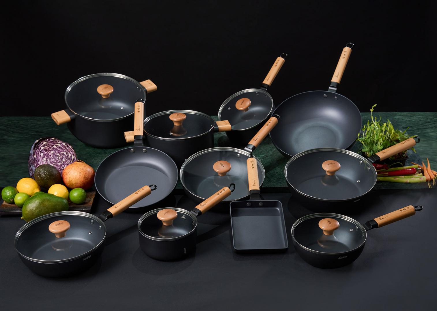 TIGAIE WOK+CAPAC 20X7 CM, RIKITO WATANABE, SAMURAI GOURMET, COOKING - imagine 11