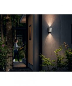 Aplica LED pentru exterior Philips Cistus, 2x4.5W (70W), 1000 lm, - imagine 3