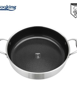 CRATITA CU CAPAC, 30x7.8 CM, 4.8 L, TITANIUM3, COOKING BY - imagine 2