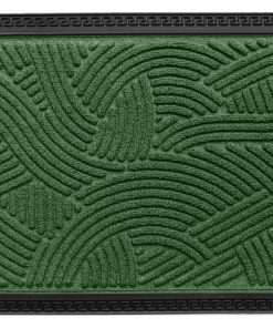 COVORAS INTRARE ANTIDERAPANT CU MARGINE CAUCIUCATA 40X60 CM, VERDE, HEINNER