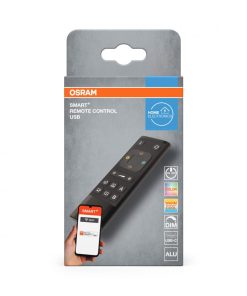 Telecomanda OSRAM SMART+ WiFi, 12x4.1x1.9cm, Gri, 2x baterii AAA neincluse,