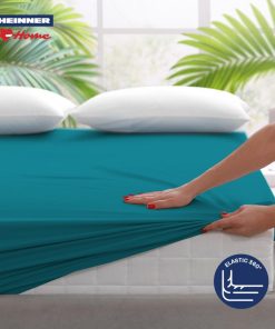 Cearceaf de pat cu elastic 160x20 cm TRQ - imagine 2